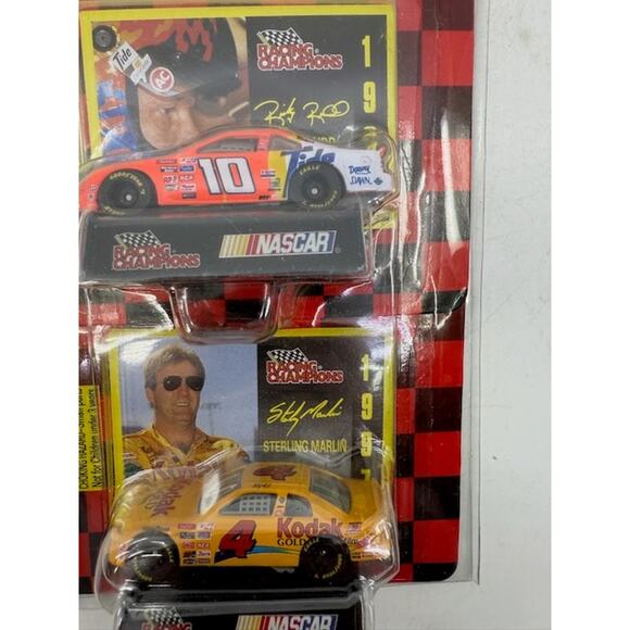 NEW Racing Champions 1997 NASCAR Sterling Marlin And Ricky Rudd 2 For 1 - Picture 2 of 9